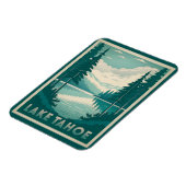 Atemberaubender See Tahoe Magnet (Linke Seite)