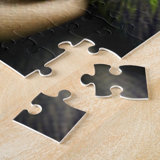 Atemberaubender Silver Back Gorilla - Jungle King Puzzle (Seite)