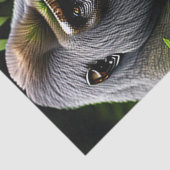 Atemberaubender Silver Back Gorilla - Jungle King Seidenpapier (Ausschnitt)