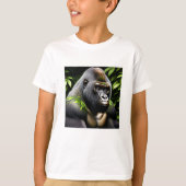 Atemberaubender Silver Back Gorilla - Jungle King T-Shirt (Vorderseite)