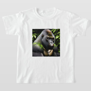Atemberaubender Silver Back Gorilla - Jungle King T-Shirt