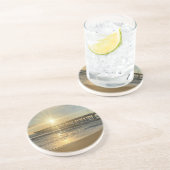 Atemberaubender Sonnenaufgang am Virginia Beach Pi Getränkeuntersetzer (Seite)