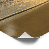 Atemberaubender Sonnenaufgang am Virginia Beach Pi Poster (Ecke)