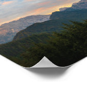 Atemberaubender Sonnenaufgang im Logartal, Sloweni Poster (Ecke)