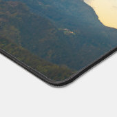 Atemberaubender Sonnenaufgang im Logartal, Sloweni Schreibtischunterlage (Ecke)