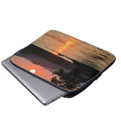 Atemberaubender Sonnenaufgang über dem Foto des Fl Laptopschutzhülle (Vorne Knopf)