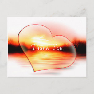 Atemberaubender Sonnenuntergang hinzufügen Ihr Fot Postkarte