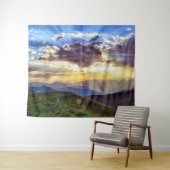 Atemberaubender Sonnenuntergang Wandteppich (Beispiel (Horizontal))