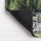 Atemberaubender staatlicher Wald Mousepad (Ecke)