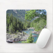Atemberaubender staatlicher Wald Mousepad (Mit Mouse)