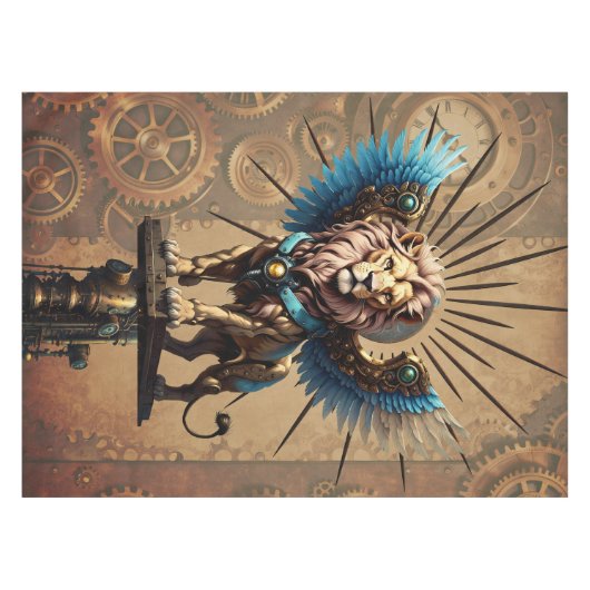 Atemberaubender Steampellion Tischdecke (Vorderseite (Horizontal))