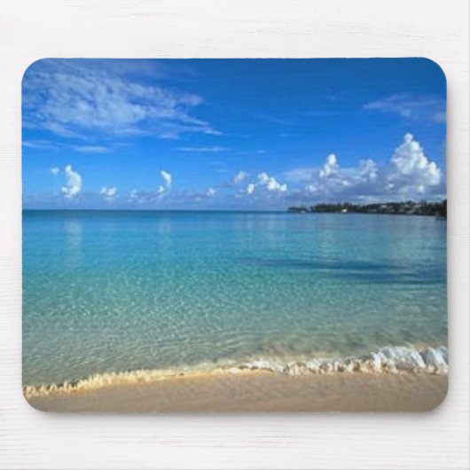 Atemberaubender Strand Mousepad (Vorne)