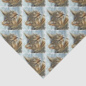 Atemberaubender Tabby-Kat Nah Up Graphit Pencil Po Seidenpapier (Ausschnitt)