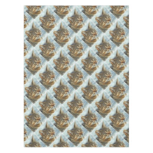 Atemberaubender Tabby-Kat Nah Up Graphit Pencil Po Tischdecke