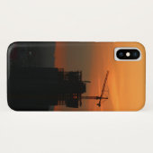 Atemberaubender Telefonkasten mit Turmkranich bei  Case-Mate iPhone Hülle (Rückseite (Horizontal))