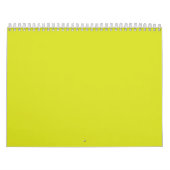 Atemberaubender Visueller Appell Gelber Hintergrun Kalender (Titelbild)