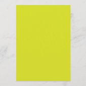 Atemberaubender Visueller Appell Gelber Hintergrun Programm (Rückseite)