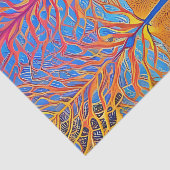 Atemberaubender Wald der Moderne Seidenpapier (Ausschnitt)