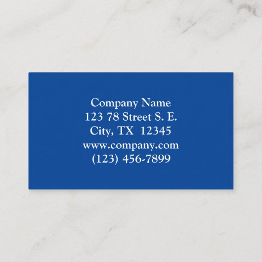 Atemberaubender Wald der Moderne Visitenkarte (Rückseite)