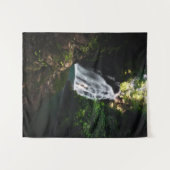 Atemberaubender Wasserfall Šum im zauberhaften Wal Wandteppich (Vorderseite (Horizontal))