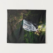 Atemberaubender Wasserfall Šum im zauberhaften Wal Wandteppich (Vorderseite (Horizontal))