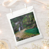 Atemberaubender Wasserfall Virje, Slowenien Poster Geschenktütchen (Ausgeschnitten)