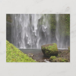 Atemberaubender Wasserfall von Oregon Postkarte
