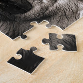 Atemberaubender Wolf Gesicht Foto Druckzubehör the Puzzle (Seite)