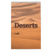 Atemberaubender Wüstenvorführkalender Kalender (Titelbild)