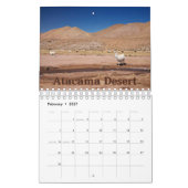 Atemberaubender Wüstenvorführkalender Kalender (Feb 2027)