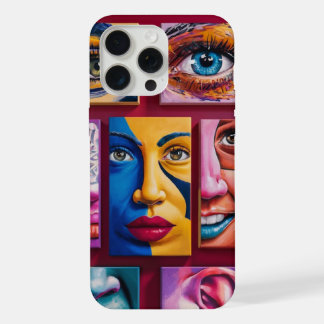 Atemberaubendes 3D-Crimson-Sticker-Design für Frau iPhone 15 Pro Max Hülle