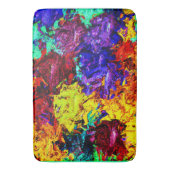 Atemberaubendes Abstraktes Muster Badematte (Vorderseite Vertikal)