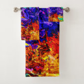 Atemberaubendes Abstraktes Muster Badhandtuch Set (Insitu)