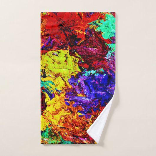 Atemberaubendes Abstraktes Muster Badhandtuch Set (Handtuch)