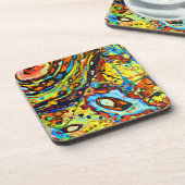 Atemberaubendes Abstraktes Muster Getränkeuntersetzer (Linke Seite)