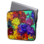 Atemberaubendes Abstraktes Muster Laptopschutzhülle (Vorderseite Links)