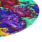 Atemberaubendes Abstraktes Muster Schneidebrett (Ecke)