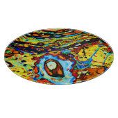 Atemberaubendes Abstraktes Muster Schneidebrett (Ecke)