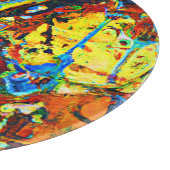 Atemberaubendes Abstraktes Muster Schneidebrett (Ecke)