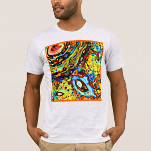 Atemberaubendes Abstraktes Muster T-Shirt