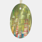 Atemberaubendes architektonisches Stadtkunstzubehö Keramikornament (Links)