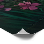 Atemberaubendes Bergbild Poster (Ecke)