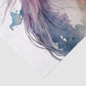 Atemberaubendes Bläserpferd Seidenpapier (Detail)