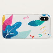Atemberaubendes Blätter Case-Mate iPhone Hülle (Rückseite (Horizontal))