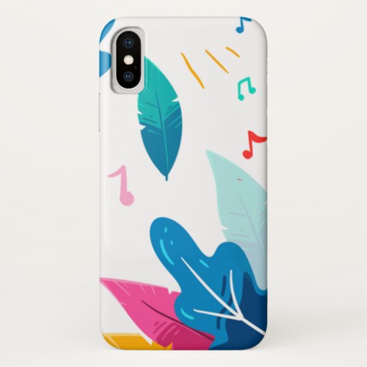 Atemberaubendes Blätter Case-Mate iPhone Hülle (Rückseite)
