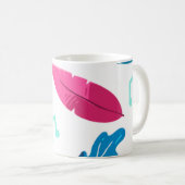 Atemberaubendes Blätter Kaffeetasse (VorderseiteRechts)