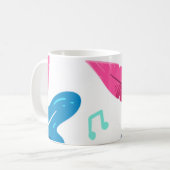 Atemberaubendes Blätter Kaffeetasse (Vorderseite Links)