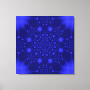 Atemberaubendes Blau Leinwanddruck
