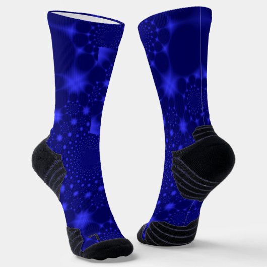 Atemberaubendes Blau Socken (Gewinkelt)