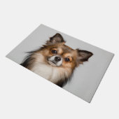 Atemberaubendes Chihuahua-Portrait Fußmatte (Schrägansicht)